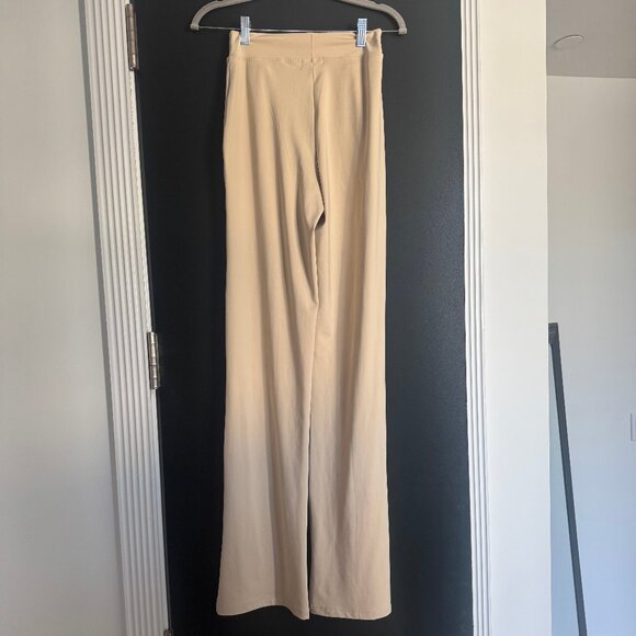 Mad Lady Active Ultra Stretch Suit Pants -  Beige, Size Small X Tall - Picture 5 of 5